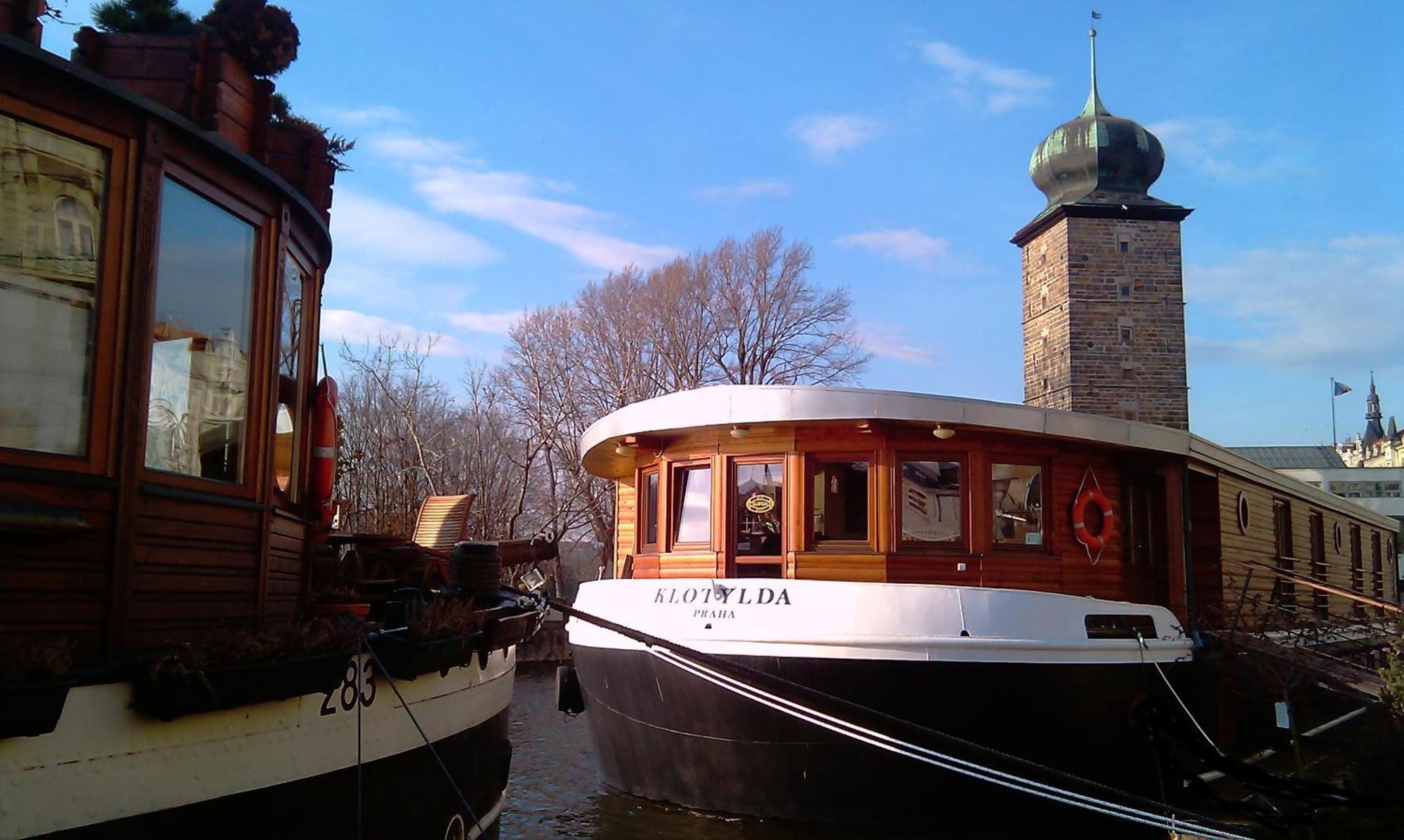 Boat Hotel Matylda Praga Exterior foto